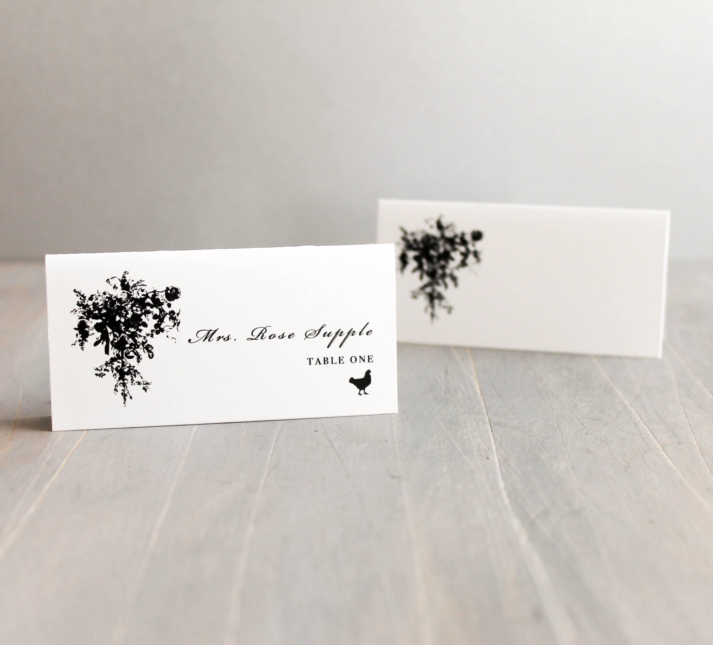 lace place cards